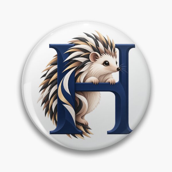 Item preview, Letter H Hedgehog Alphabet Art designed and sold by tmoca.