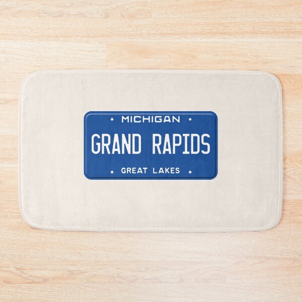 Item preview, Grand Rapids License Plate Michigan designed and sold by goodvibesgreatlakes.