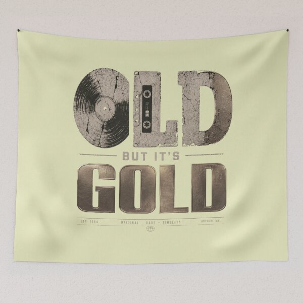 Item preview, Old But It’s Gold Vintage Typography designed and sold by FatmaAhmed90.
