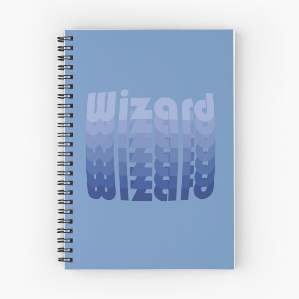 Item preview, Wizard – Blue Gradient Class Typography designed and sold by ttrpgist.