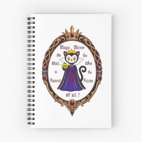 Item preview, Evil Queen Cat - Mirror designed and sold by Adventure Girls Studio.