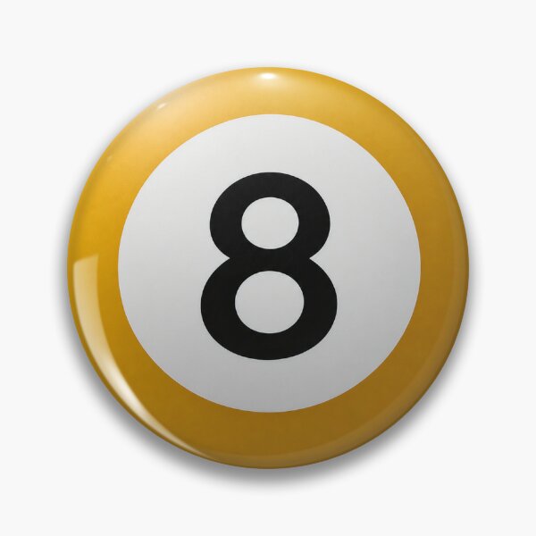Item preview, Golden 8 Ball designed and sold by BackyardBuds.