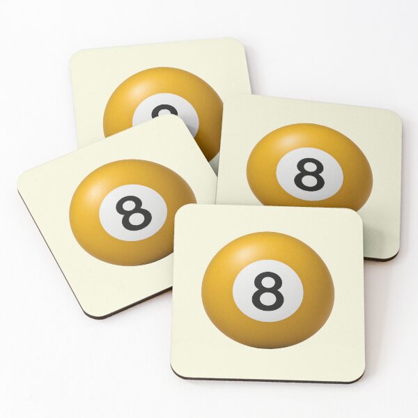 Item preview, Golden 8 Ball designed and sold by BackyardBuds.