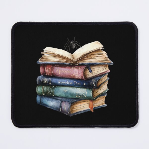 Item preview, Stack of Ancient Books with Spider designed and sold by foundthenat.