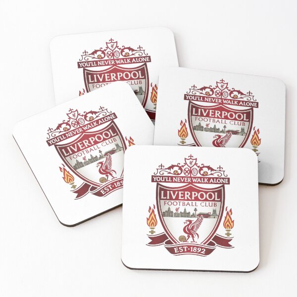 Item preview, Liverpool FC Crest and City Skyline Vintage Emblem Art designed and sold by annaarthk.