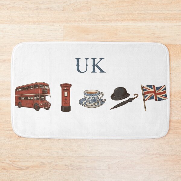 Item preview, Vintage UK Culture & Travel Icons Retro Flash designed and sold by larbimalki.
