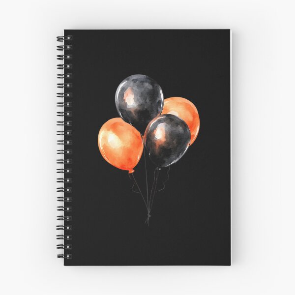 Item preview, Black and Orange Balloons designed and sold by foundthenat.