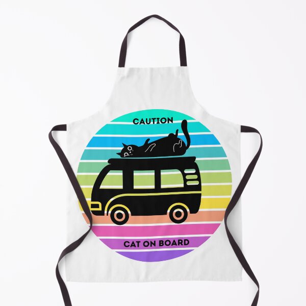 Artikelvorschau, Vanlife mit einer Katze entworfen und verkauft von ValeGraficArte.