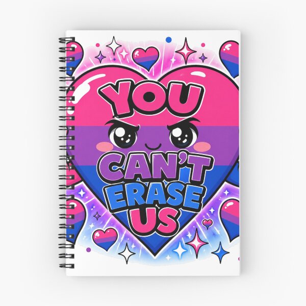Item preview, You Can't Erase Us Bi Pride designed and sold by Left-Wing-Humor.