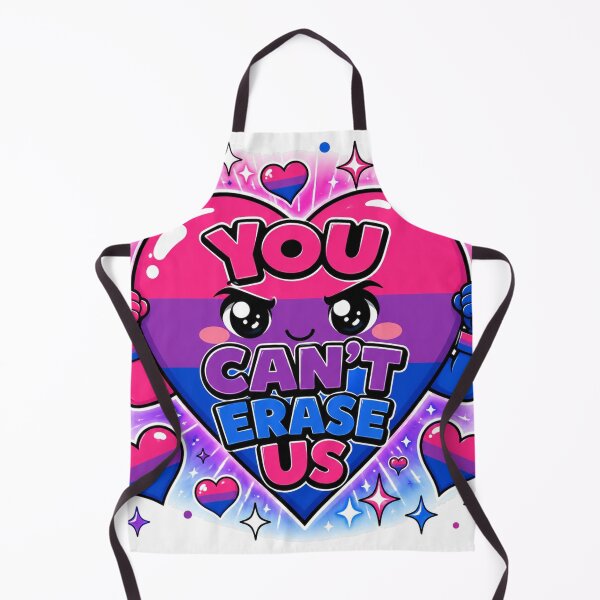 Item preview, You Can't Erase Us Bi Pride designed and sold by Left-Wing-Humor.