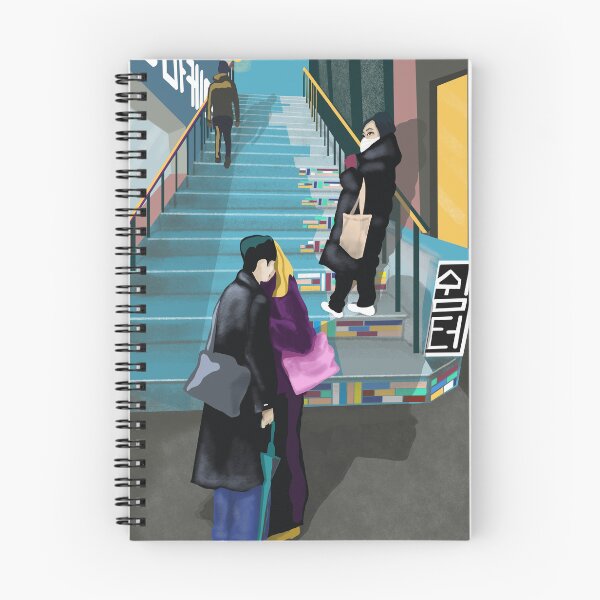 Item preview, Shameless in Seoul - Romantic couple kiss in city street Korea designed and sold by Karla Star.
