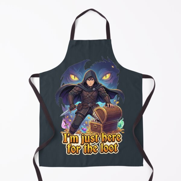 Item preview, Im just here for the loot is all they said designed and sold by Parody-is-King.