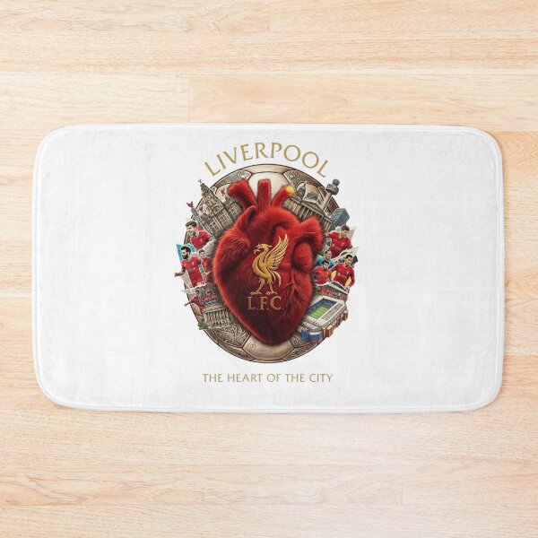 Item preview, Liverpool FC Heart of the City Players and Anfield Collage Art designed and sold by annaarthk.