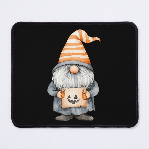 Item preview, Gnome with Pumpkin Sign designed and sold by foundthenat.