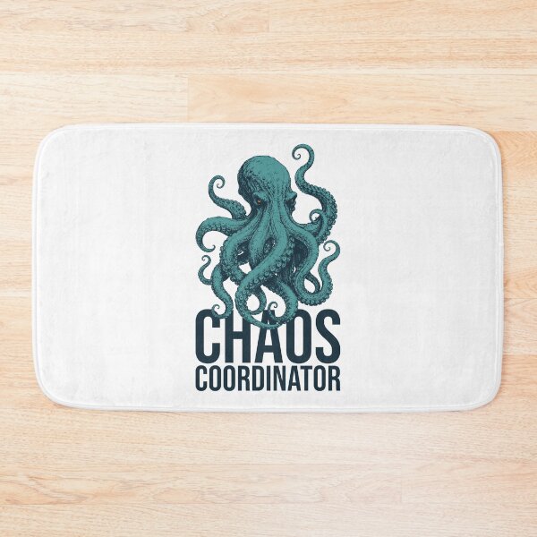Item preview, Chaos Coordinator – Kraken Funny Sea Monster Design designed and sold by xndrlab.