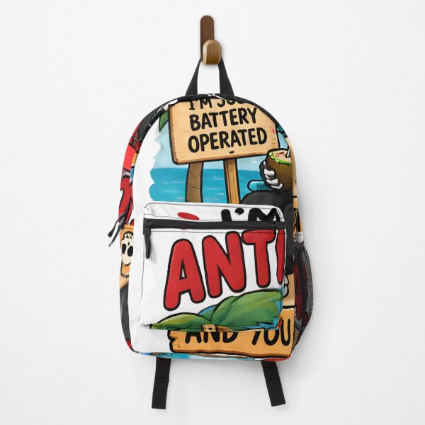 Item preview, I'm Not Antisocial, I'm Battery Operated designed and sold by Social Battery Co..
