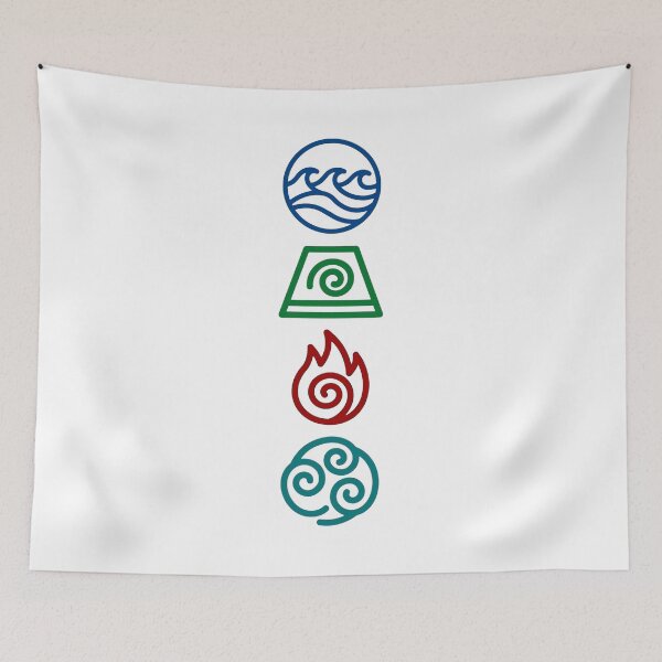 Item preview, Four Elements T-Shirt | Earth Fire Air Water | Stickers Hoodies Mugs Gifts designed and sold by Khalid lq.