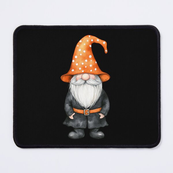 Item preview, Whimsical Gnome with Orange Hat designed and sold by foundthenat.