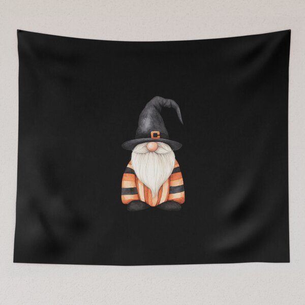 Item preview, Halloween Striped Gnome designed and sold by foundthenat.