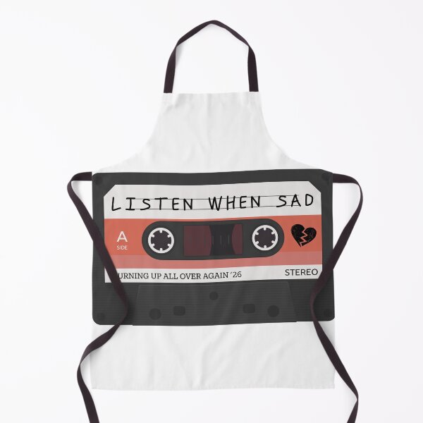 Item preview, Listen When Sad - Jonas Brothers Cassette Sticker designed and sold by midnitesnack.