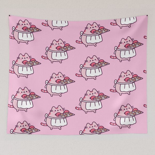 Item preview, pink pusheen cookies!!! designed and sold by PLANET-VEE.