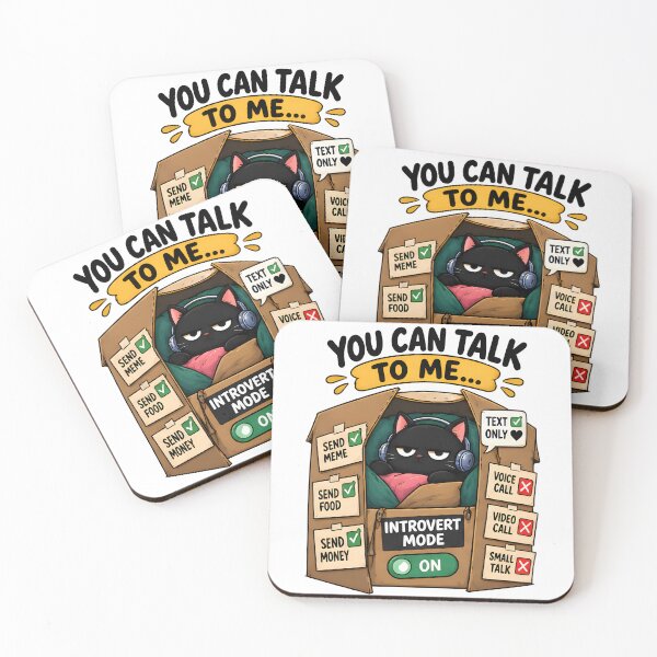 Item preview, Introvert Mode: Text Only Please designed and sold by Social Battery Co..