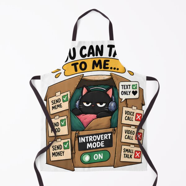 Item preview, Introvert Mode: Text Only Please designed and sold by Social Battery Co..