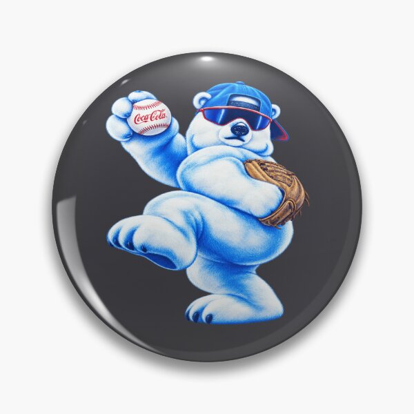 Item preview, Vintage Coca-Cola Polar Bear Baseball Fans designed and sold by POD DYNASTY | Original Print On Demand T-Shirt Graphics.
