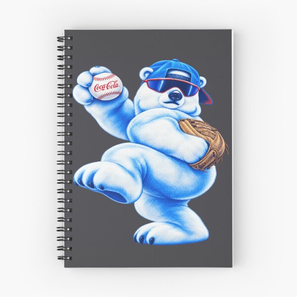 Item preview, Vintage Coca-Cola Polar Bear Baseball Fans designed and sold by POD DYNASTY | Original Print On Demand T-Shirt Graphics.