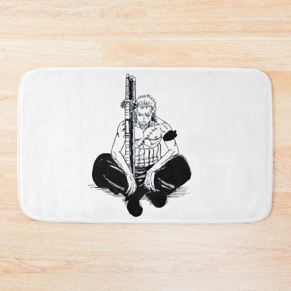 Item preview, Resting Roronoa Zoro - Three Sword Style Anime Aesthetic designed and sold by TheStickLab.