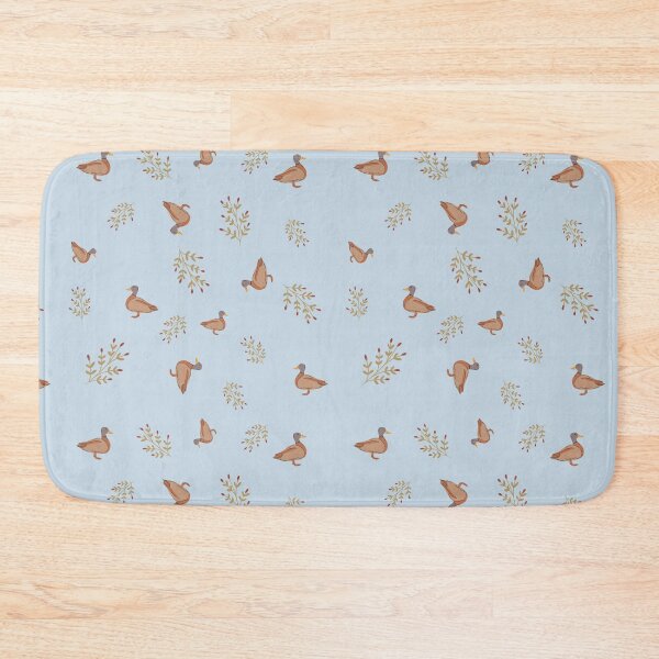 Item preview, Peaceful Ducks Nature Pattern Serene Lake Botanical Comfort designed and sold by CeciReynaga.