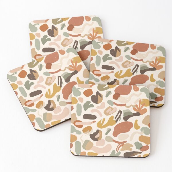 Item preview, Aesthetic Vintage Abstract Floral Seamless Pattern Art designed and sold by ART ATTACK ZONE.