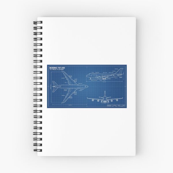 Item preview, Boeing 747 Queen of the Skies Blueprint Schematic designed and sold by FinalApproach.