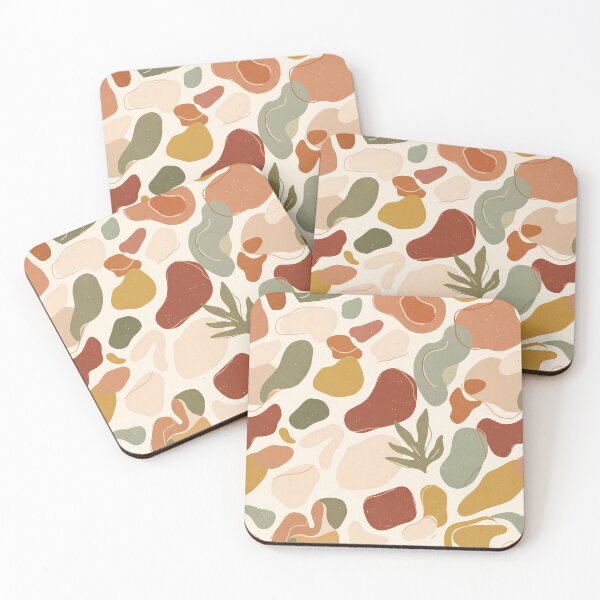 Item preview, 3 Aesthetic Vintage Abstract Floral Seamless Pattern Art designed and sold by ART ATTACK ZONE.