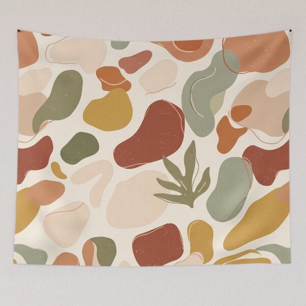 Item preview, 3 Aesthetic Vintage Abstract Floral Seamless Pattern Art designed and sold by ART ATTACK ZONE.