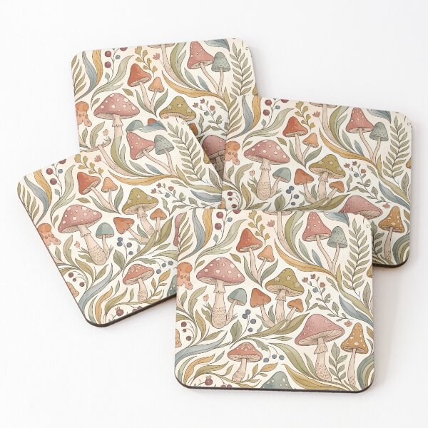 Item preview, 5 Aesthetic Vintage Abstract Floral Seamless Pattern Art designed and sold by ART ATTACK ZONE.