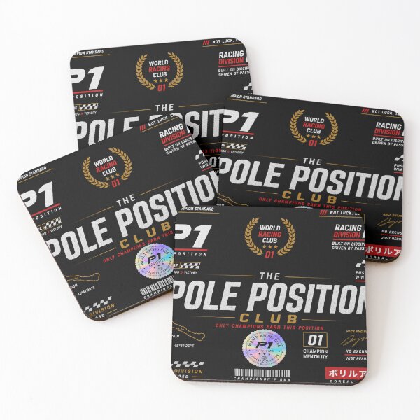 Item preview, Pole Position Club – World Champion Motorsport Racing Graphic designed and sold by Boreal Apparel.