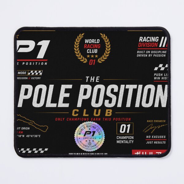 Item preview, Pole Position Club – World Champion Motorsport Racing Graphic designed and sold by Boreal Apparel.