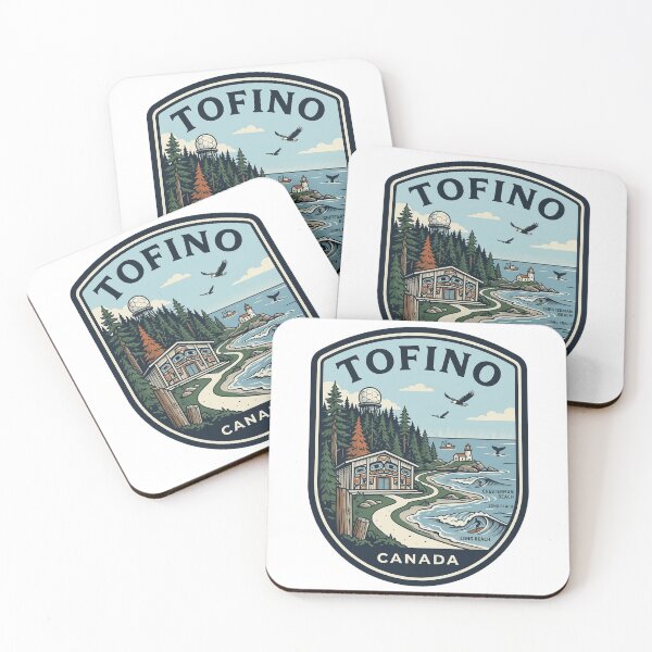 Item preview, Tofino Canada Surf Beach Vintage Travel Patch designed and sold by k3rstman1.