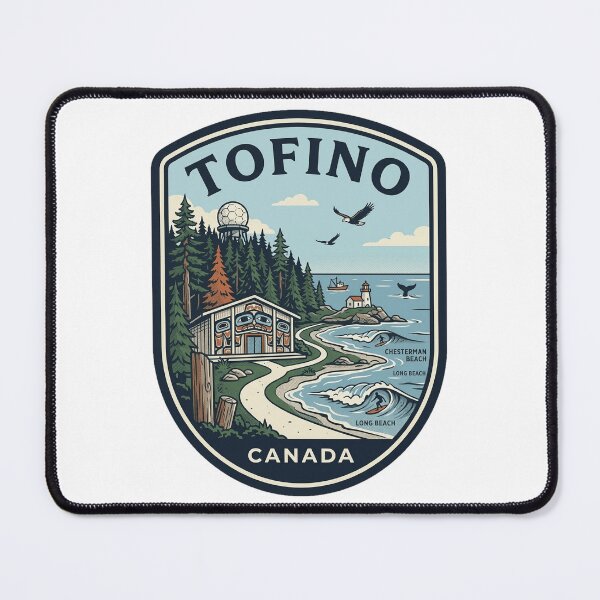 Item preview, Tofino Canada Surf Beach Vintage Travel Patch designed and sold by k3rstman1.