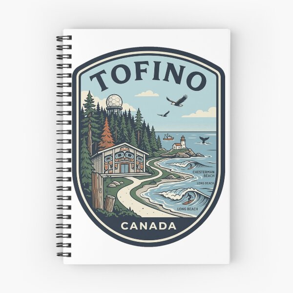 Item preview, Tofino Canada Surf Beach Vintage Travel Patch designed and sold by k3rstman1.