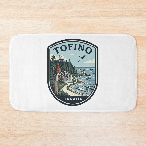 Item preview, Tofino Canada Surf Beach Vintage Travel Patch designed and sold by k3rstman1.
