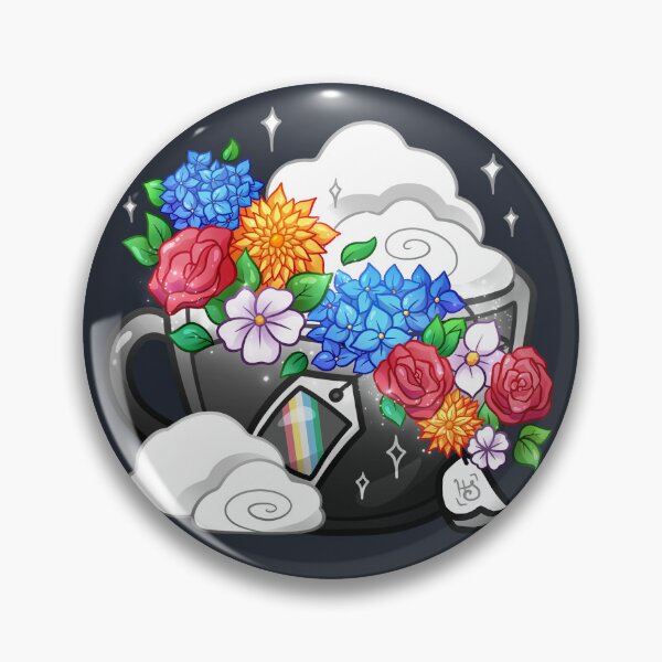 Item preview, Disability Pride Flag Teacup - Blossoming Together designed and sold by heysoleilart.