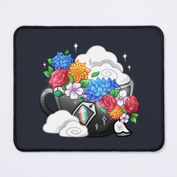 Item preview, Disability Pride Flag Teacup - Blossoming Together designed and sold by heysoleilart.
