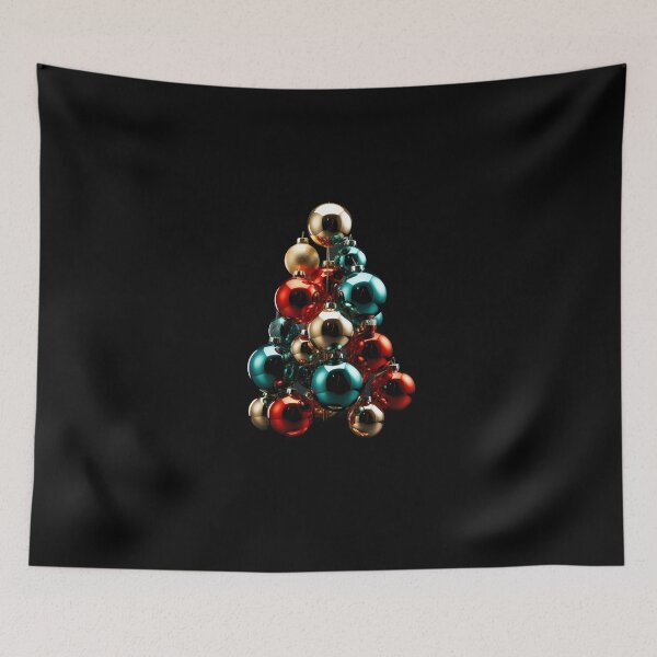 Item preview, Festive Botanical Holly & Pine Merry Christmas Holiday Poster designed and sold by FemmePrintHaven.