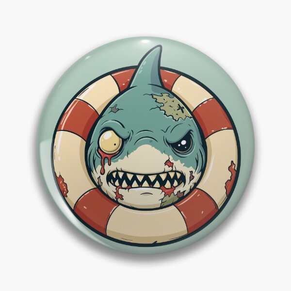 Item preview, Zombie Shark designed and sold by Ghost on Toast.