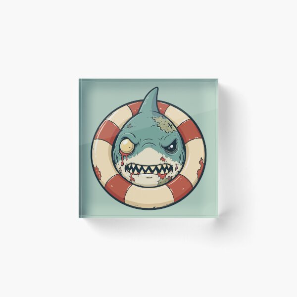 Item preview, Zombie Shark designed and sold by Ghost on Toast.