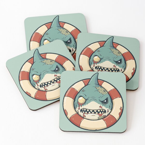 Item preview, Zombie Shark designed and sold by Ghost on Toast.