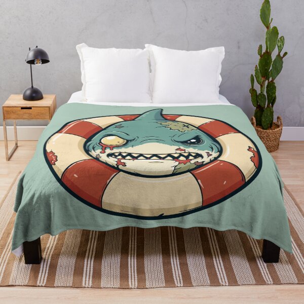 Item preview, Tiburón zombi designed and sold by Ghost on Toast.