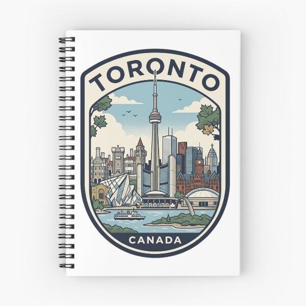 Item preview, Toronto Canada Skyline Vintage Travel Badge designed and sold by k3rstman1.